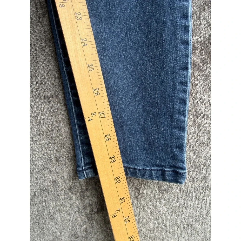 Democracy Absolution Womens Size 8 Skinny Jeans‎ Blue Denim Stretch Slimming